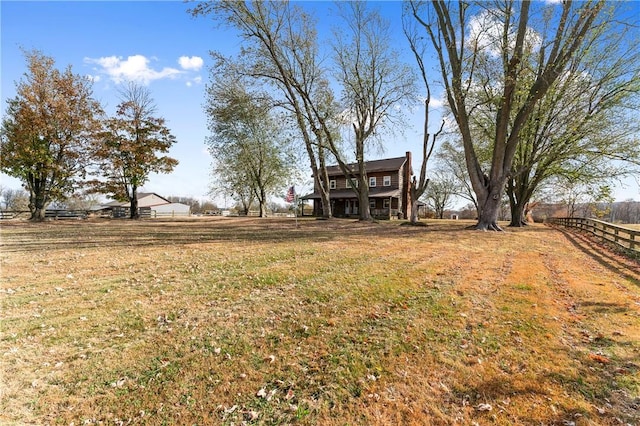 18405 Rheas Community Rd, Lincoln, AR 72744 - view of yard