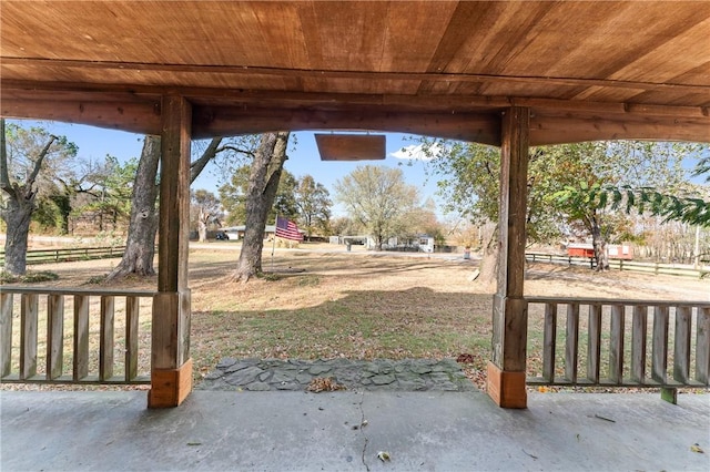 18405 Rheas Community Rd, Lincoln, AR 72744 - view of patio