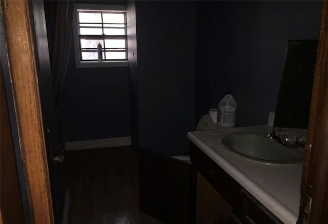 2377 Jordan Rd, Jordan, AR 72658 - bathroom featuring vanity and toilet