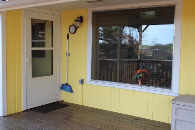 18960 Coppermine Rd, Rogers, AR 72756 - doorway to property with visible vents