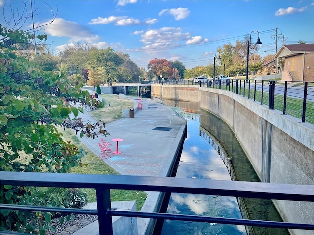 view of pool