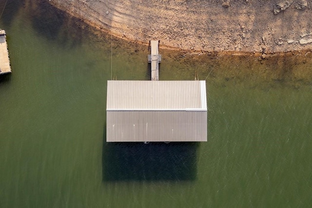 view of dock