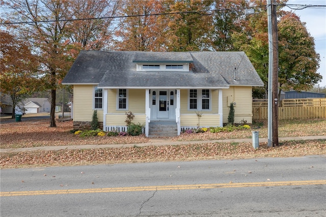 view of front of house