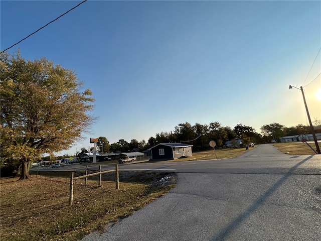 view of road