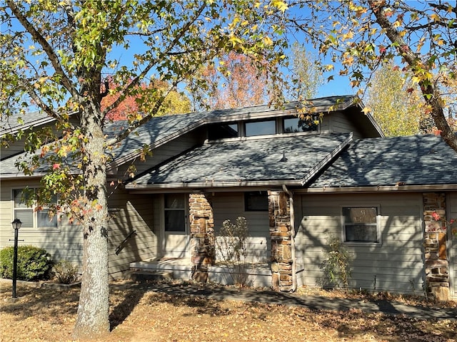 view of front of house