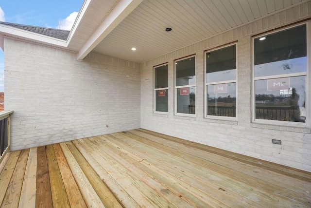 view of deck
