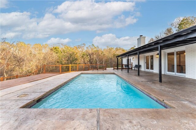 10729 Anzac Dr, Lowell, AR 72745 - view of swimming pool featuring a patio
