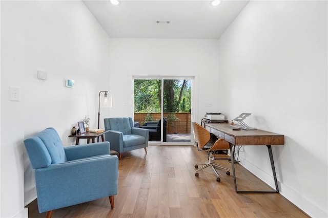 110 NE Briartown, Bentonville, AR 72712 - home office featuring wood-type flooring