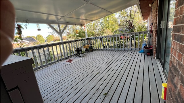 view of deck