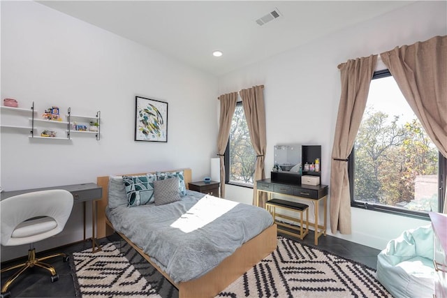514 N Vinson Ave, Fayetteville, AR 72701 - tiled bedroom with recessed lighting