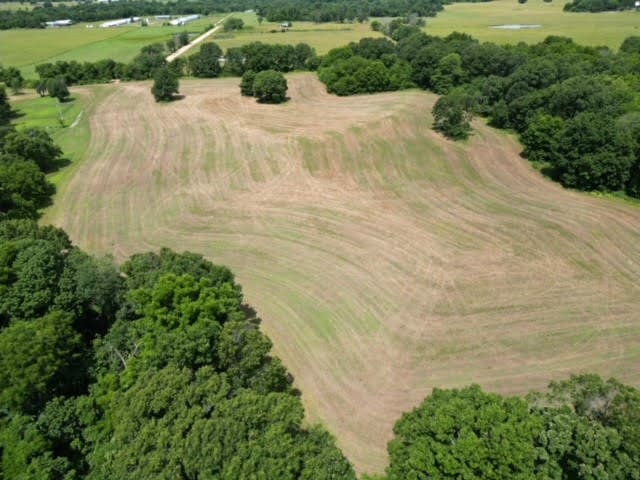 bird's eye view featuring a rural view