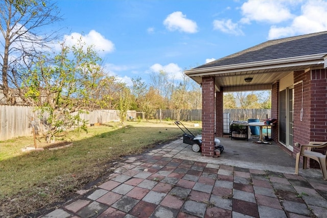 view of patio