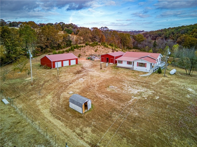 aerial view