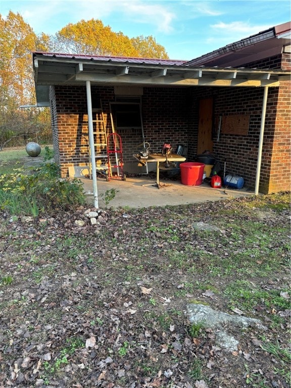 view of rear view of house