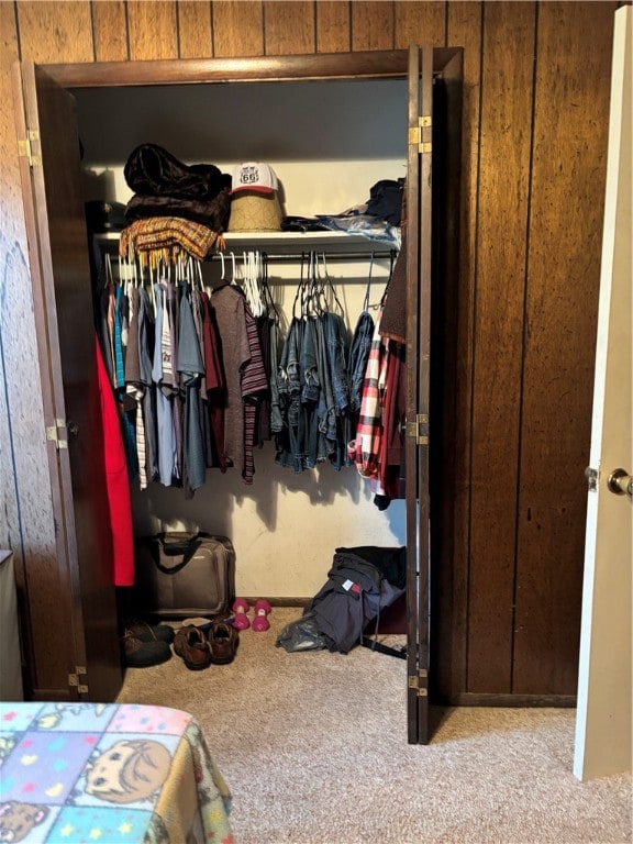 view of closet