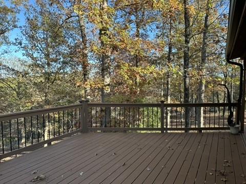 3858 Mundell Rd, Eureka Springs, AR 72631 - view of wooden terrace