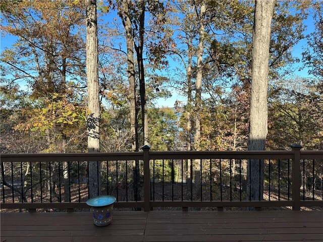 3858 Mundell Rd, Eureka Springs, AR 72631 - view of wooden deck