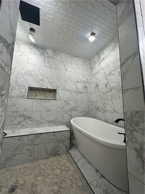 bathroom with a bathtub