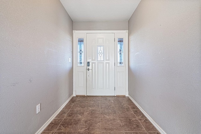 view of foyer entrance