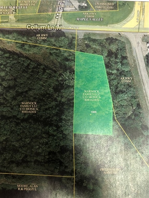 Collum Ln, Alma AR, 72921 land for sale