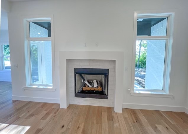 room details with wood-type flooring