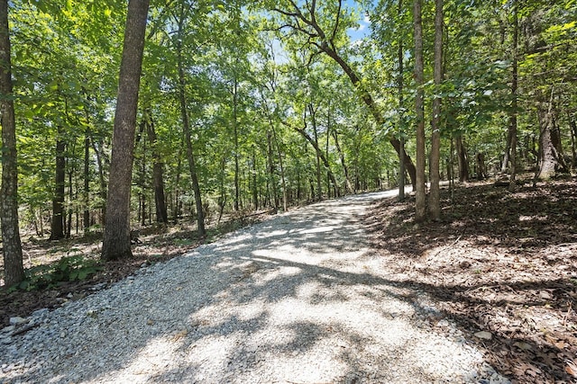 view of road