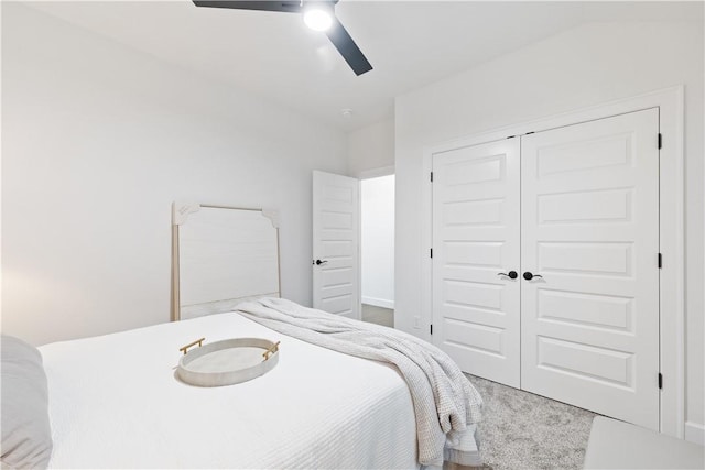 6309 NW Harley St, Bentonville, AR 72713 - carpeted bedroom featuring a closet and a ceiling fan