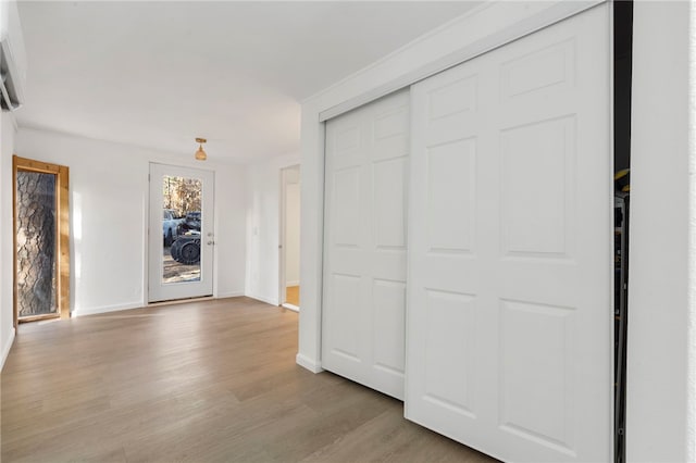 10305 Jims Trl, Rogers, AR 72756 - corridor with wood finished floors and baseboards