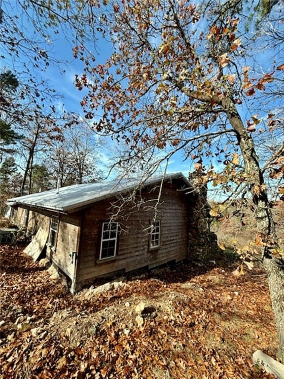 view of side of property