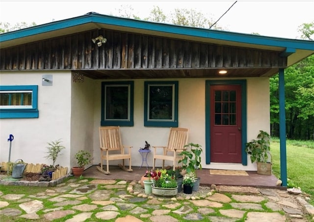 view of back of house