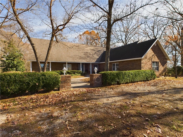 view of front of house