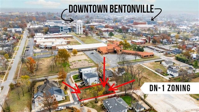 515 Jefferson St, Bentonville AR, 72712 land for sale