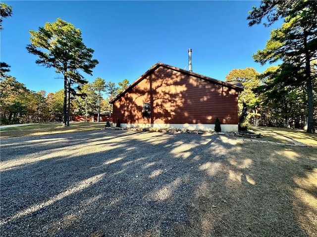 view of home's exterior