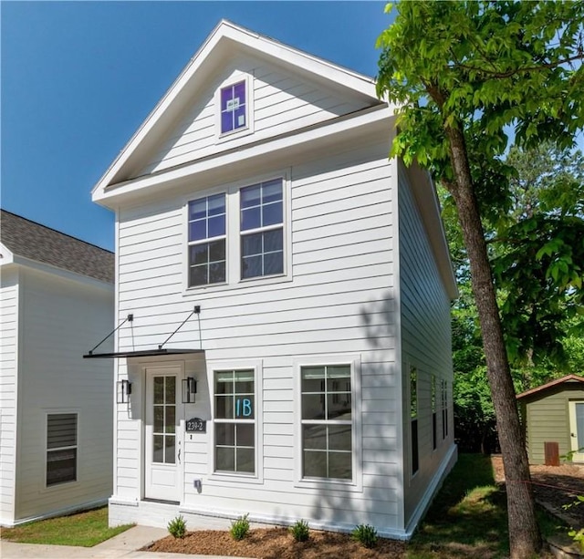 view of rear view of house