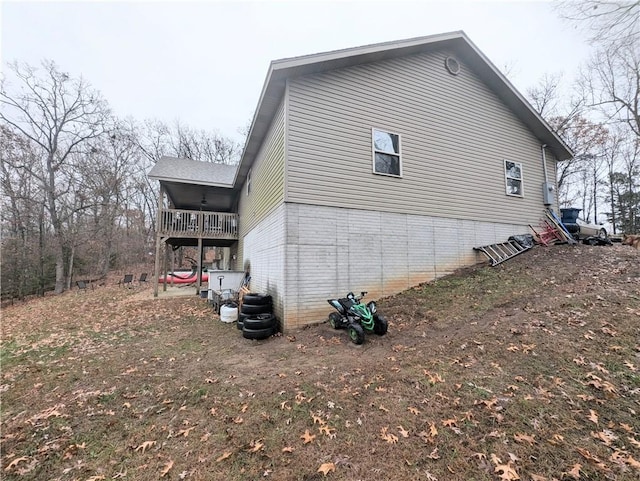 view of property exterior