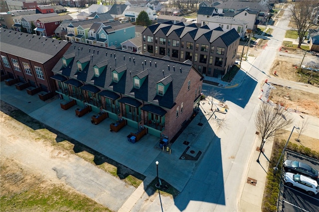 bird's eye view featuring a residential view