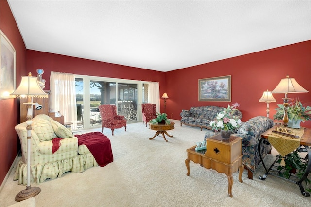 305 Irving St, Gravette, AR 72736 - living room with carpet floors