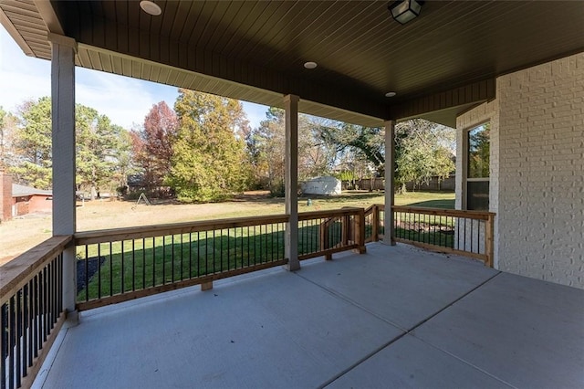 view of patio