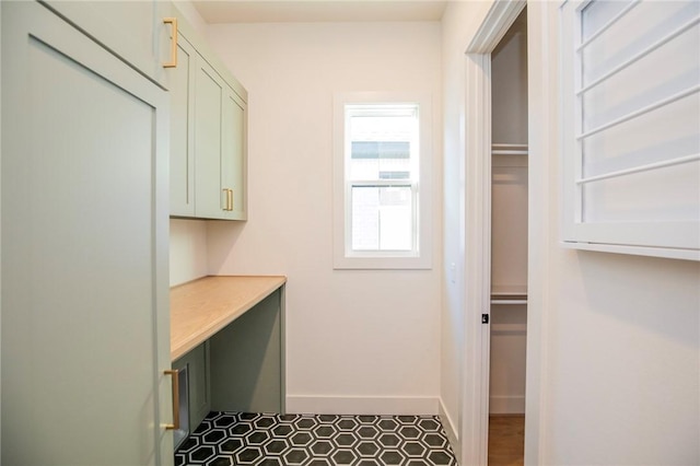 interior space featuring tile patterned floors