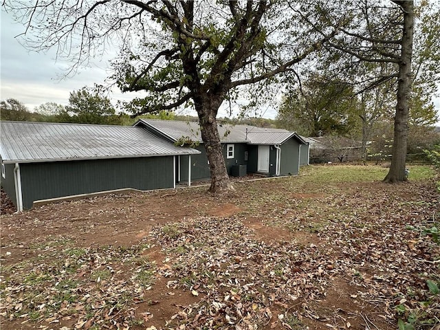 view of rear view of property