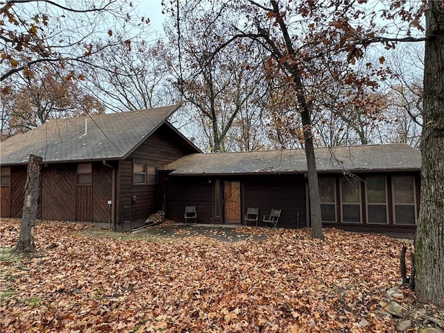 exterior space with a patio