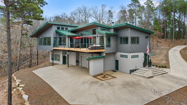 back of house featuring a patio area