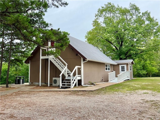 view of rear view of house