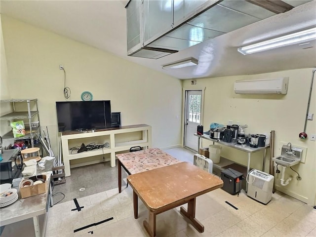 426 Van Buren, Eureka Springs, AR 72632 - office area with a wall mounted AC