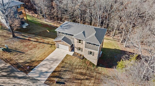 8893 Williams Rd, Rogers, AR 72756 - aerial view of property and surrounding area