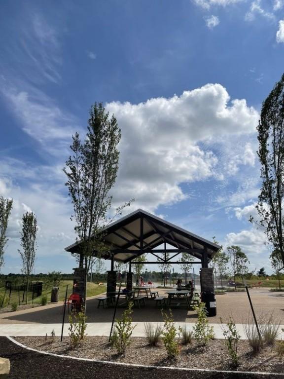 445 Fox Trl, Elm Springs, AR 72762 - view of home's community featuring a gazebo