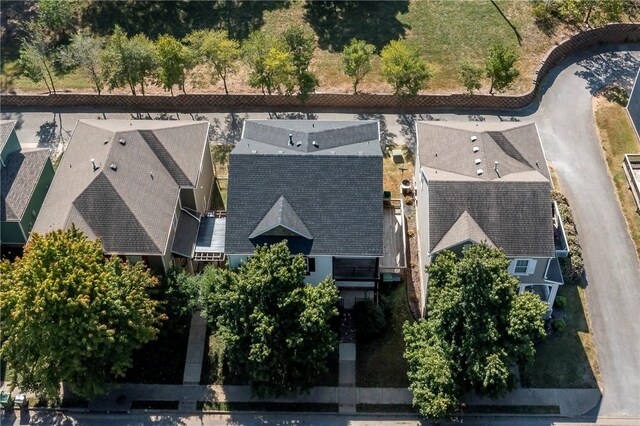 3706 Cherokee Rd, Rogers, AR 72758 - birds eye view of property