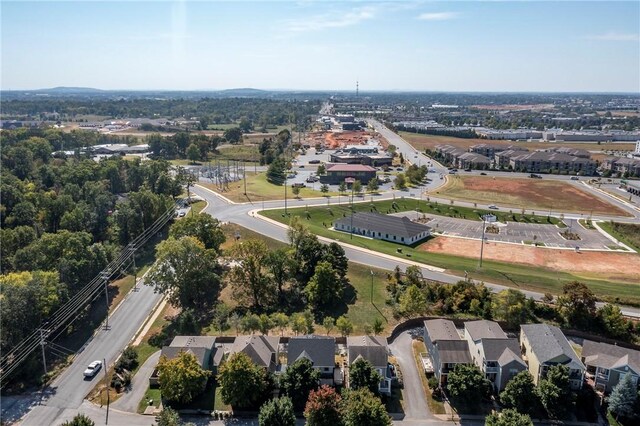 3706 Cherokee Rd, Rogers, AR 72758 - aerial view with a residential view