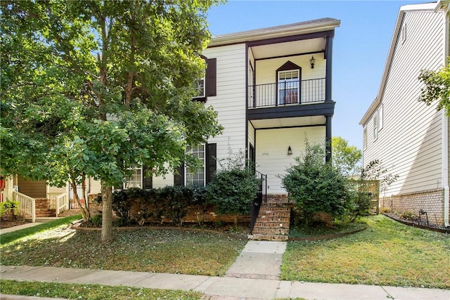 3706 Cherokee Rd, Rogers, AR 72758 - multi unit property with a balcony and a front yard
