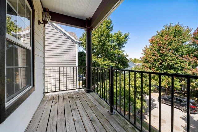3706 Cherokee Rd, Rogers, AR 72758 - view of wooden deck